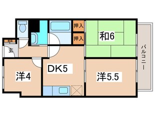 朝日プラザ昭和町（1207）の物件間取画像